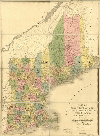 New England in 1839